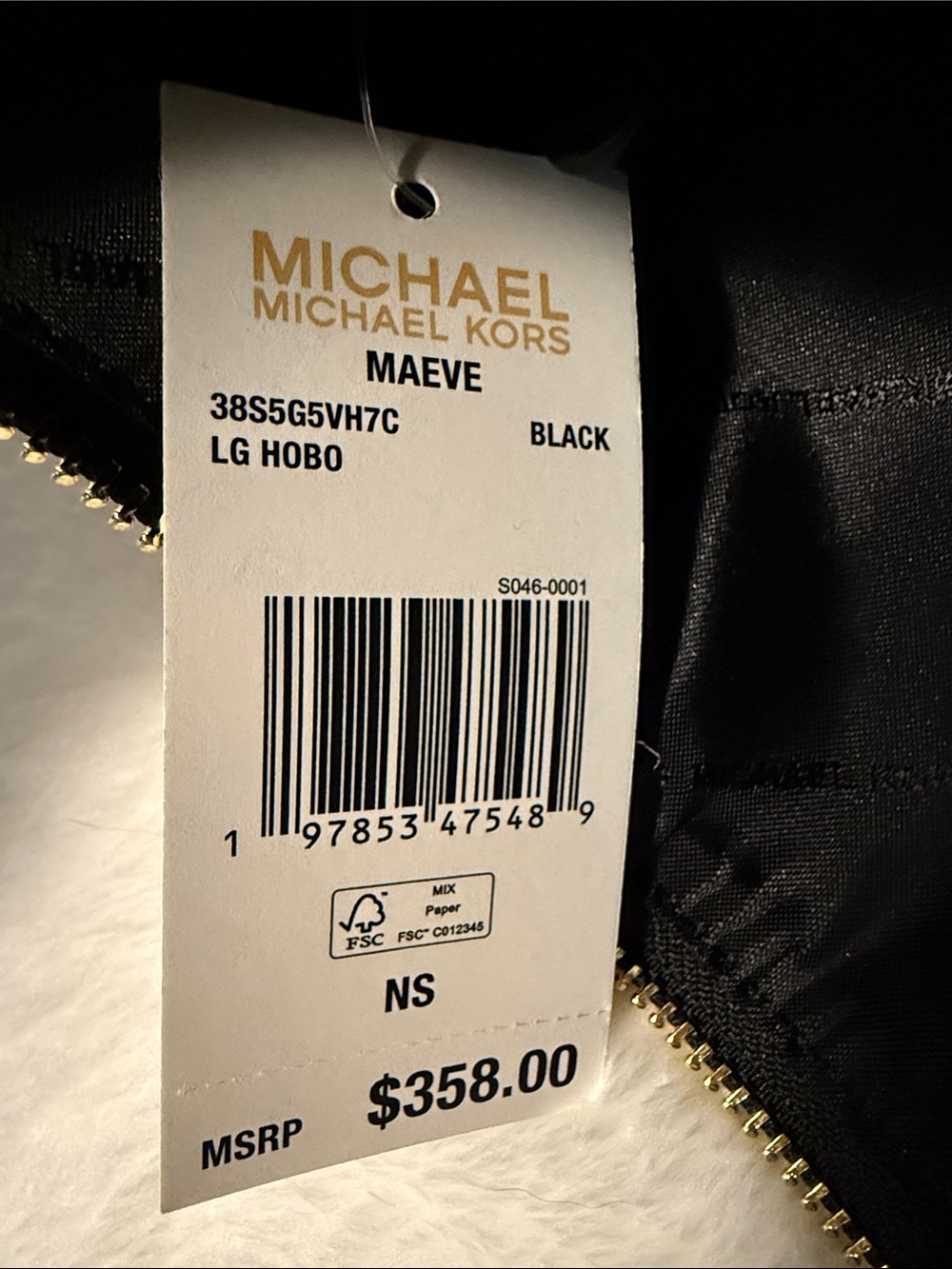 Michael Kors Cream Maeve Large Hobo - Picture 2 of 13